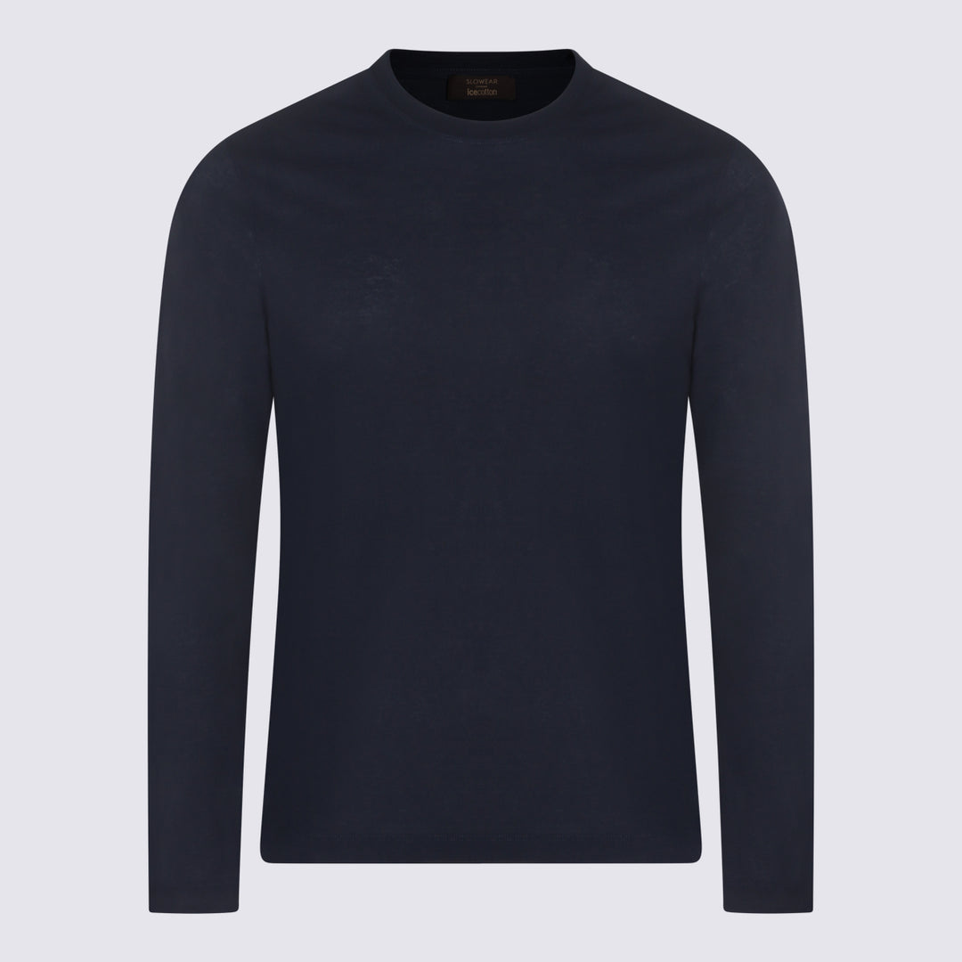 Zanone Sweaters - BLU ZANONE | 1ab09635f06e8104e90229712ac308e78d2bd939