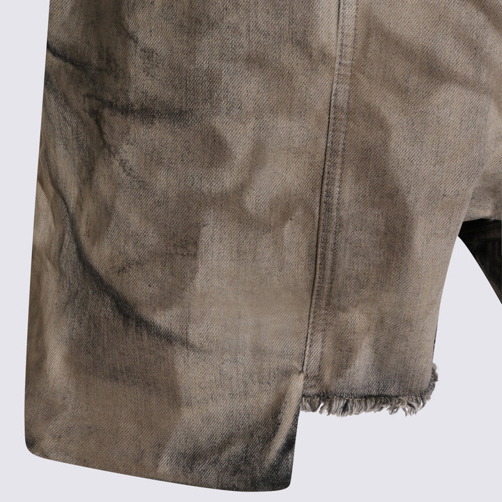 Rick Owens Drkshdw Shorts - DUST | f42386f442372888569d0a4ca7c6990dd668ebc6