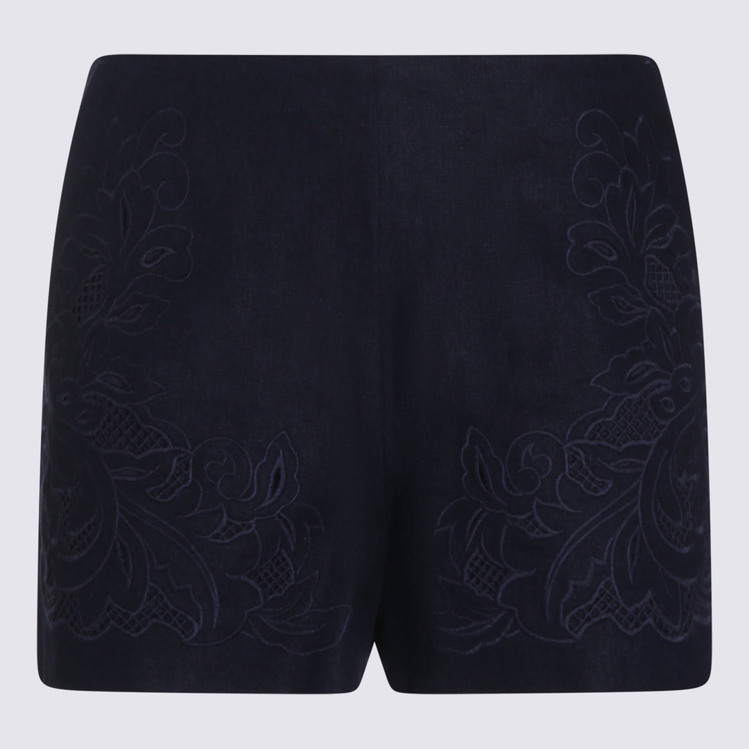 Twin-Set Shorts - BLUE NIGHT | 1e91f3e73e98d35c99c6265100a72a1c8f19431c