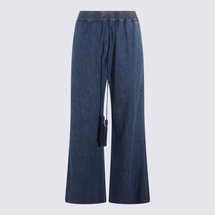 Valentino Trousers - MEDIUM BLUE | 9acb4b4e9ef01b787c8882a158f4503ef1569918