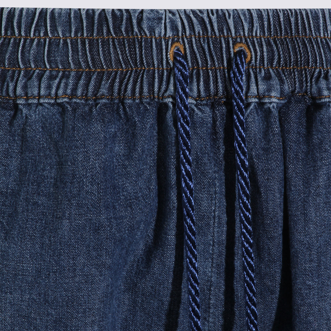 Valentino Trousers - MEDIUM BLUE | e637f5c20a15083bd559227f1163ded04b10acd2