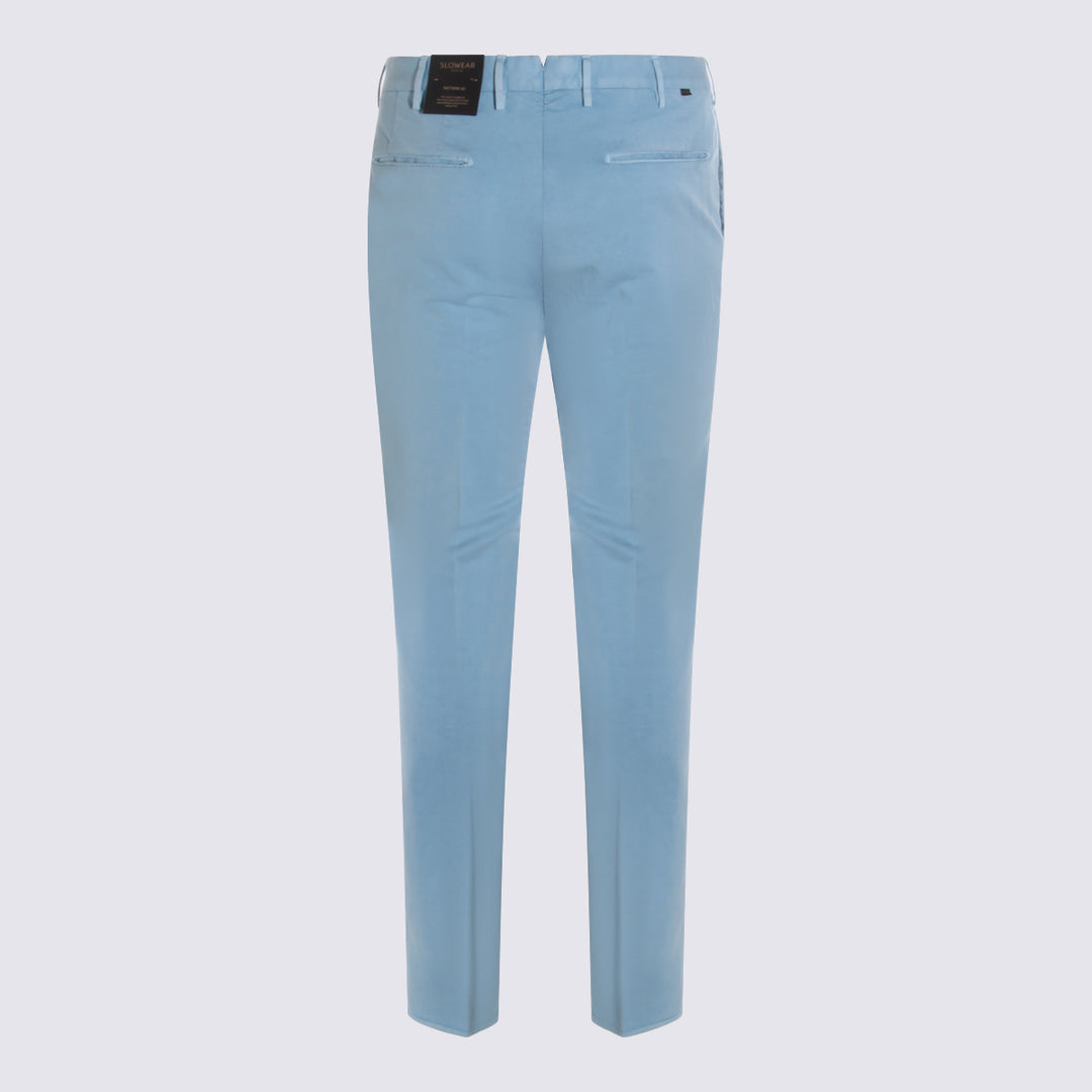 Incotex Trousers - LIGHT BLUE | 3e8b7121069b0c85020eff6d226650658e07a9e0