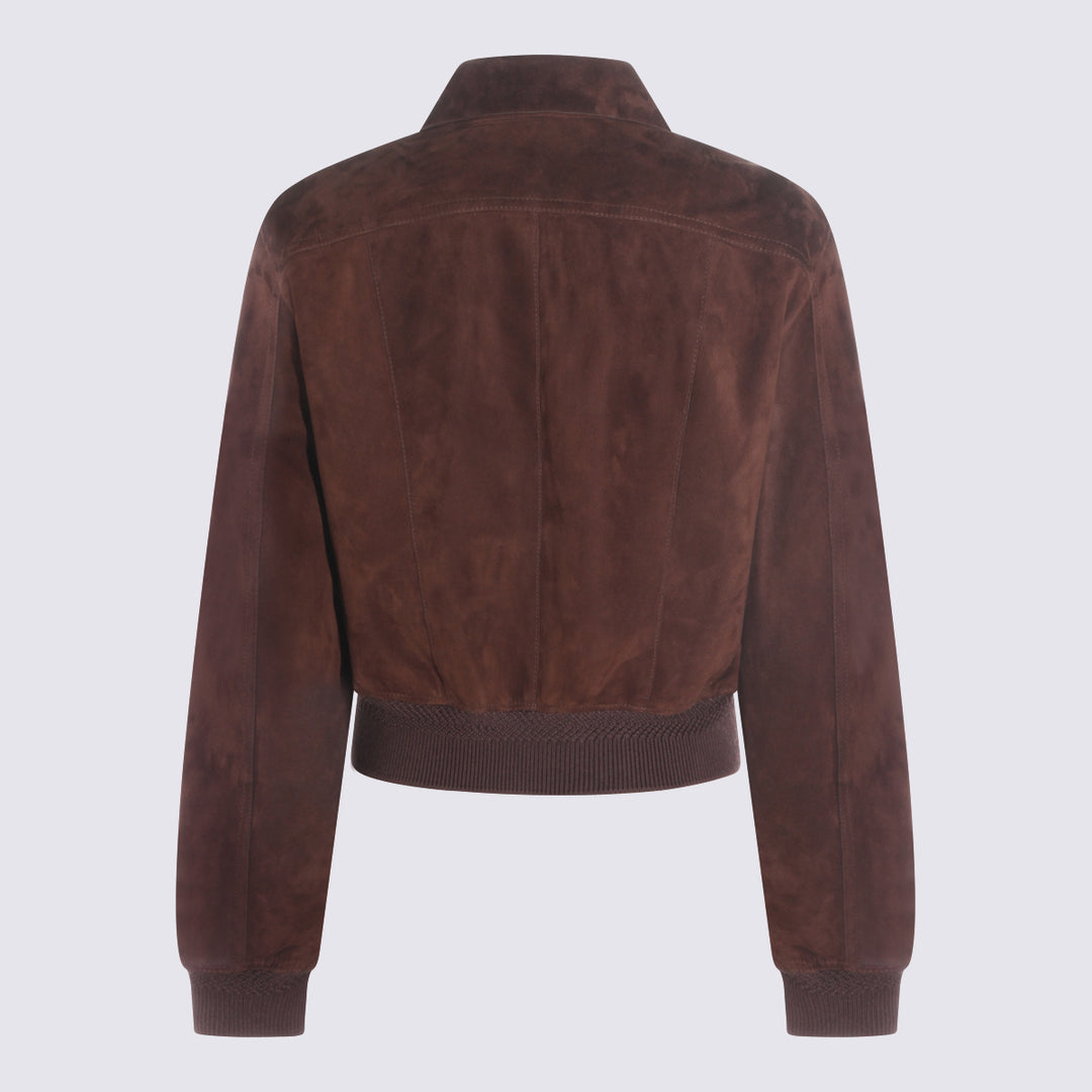 Tom Ford Jackets - Marrone | 0a4fbddbca642245393c3d4538b9ffdd17a60440