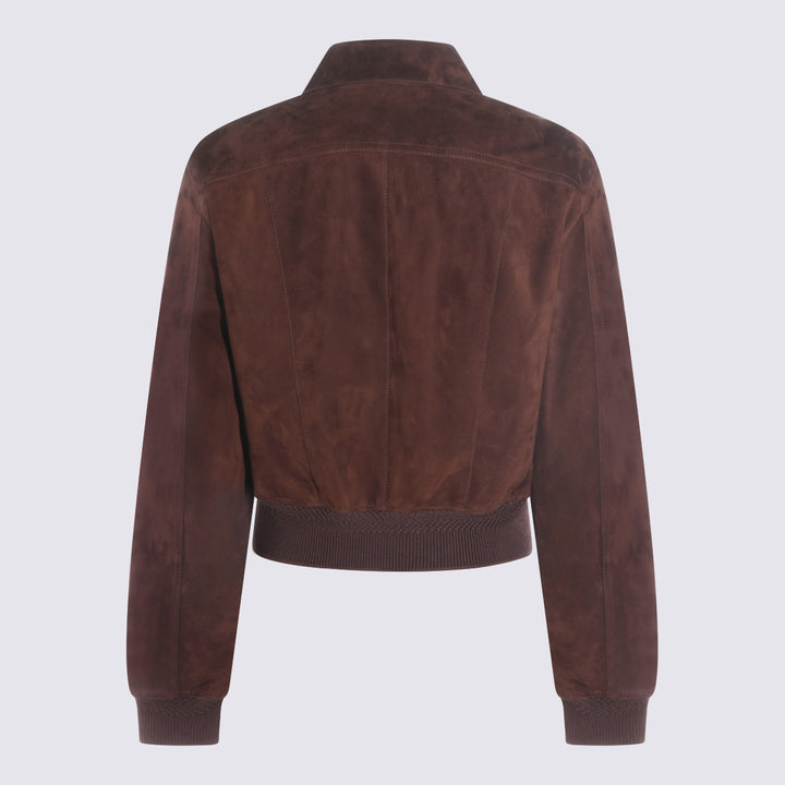 Tom Ford Jackets - Marrone | 0a4fbddbca642245393c3d4538b9ffdd17a60440
