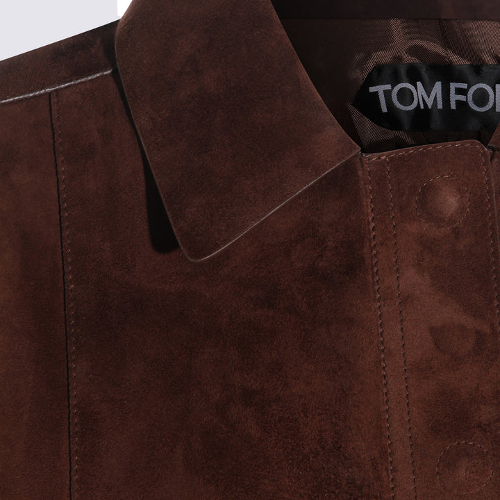 Tom Ford Jackets - Marrone | 8d9a0309fa6441291fb94ae86ea2c3a0c494c49a