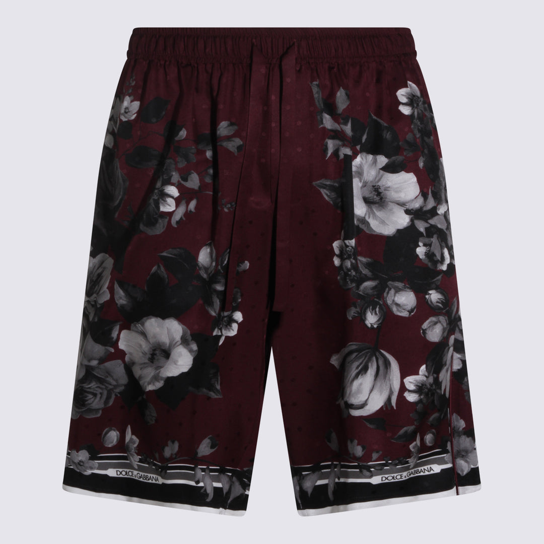 Dolce & Gabbana Shorts - BORDEAUXBLACK | 627f3d949451a903fa58dd4e824781e616eecc69