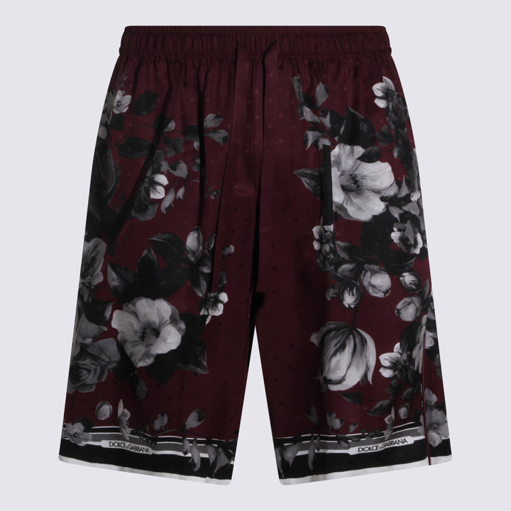 Dolce & Gabbana Shorts - BORDEAUXBLACK | 627f3d949451a903fa58dd4e824781e616eecc69