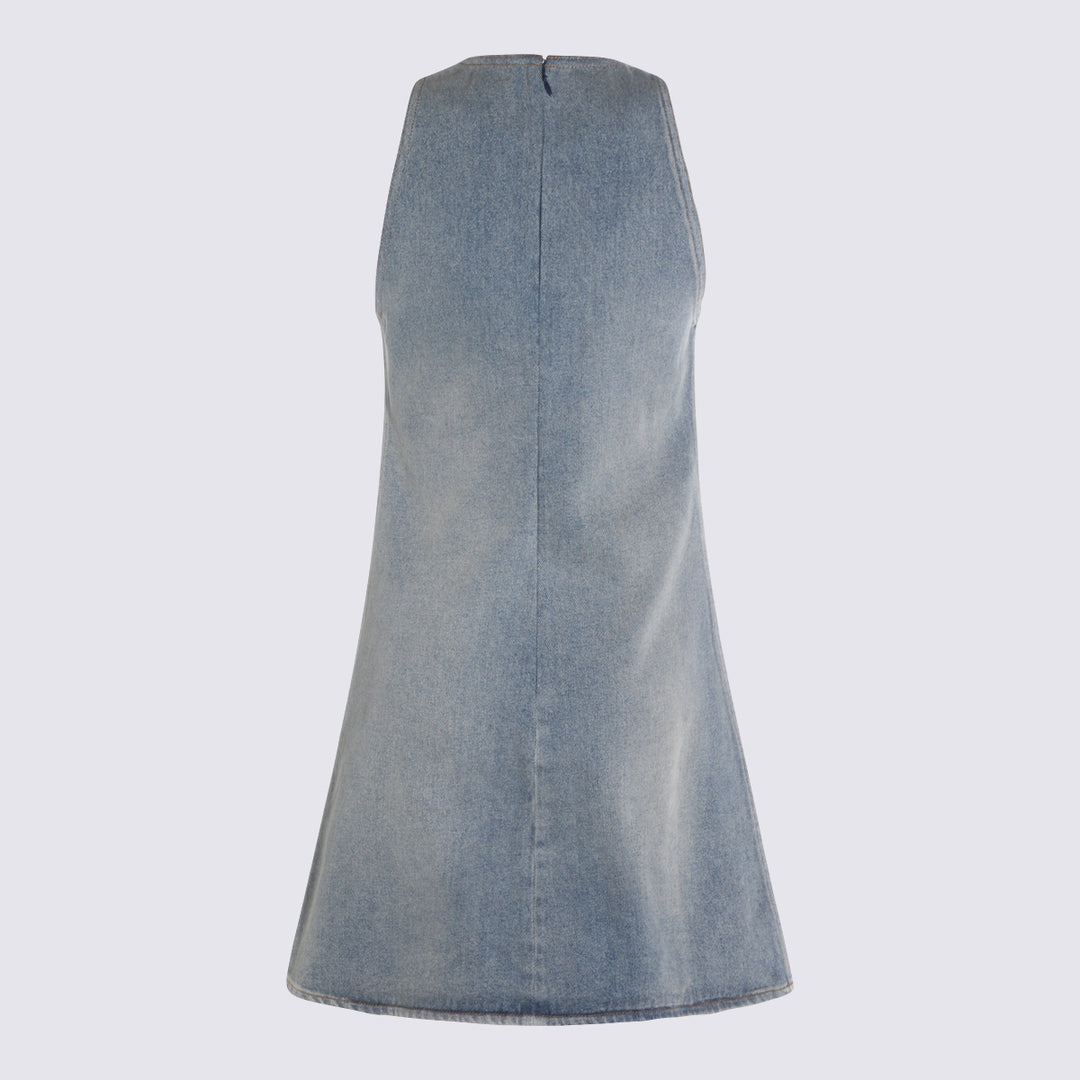 Courreges Dresses - DENIM BLUE | 1613ba9d88d0d4d5c6fbd9cacb6ff129bfeed74c