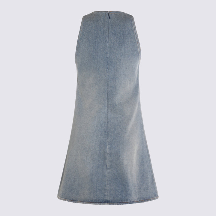 Courreges Dresses - DENIM BLUE | 1613ba9d88d0d4d5c6fbd9cacb6ff129bfeed74c