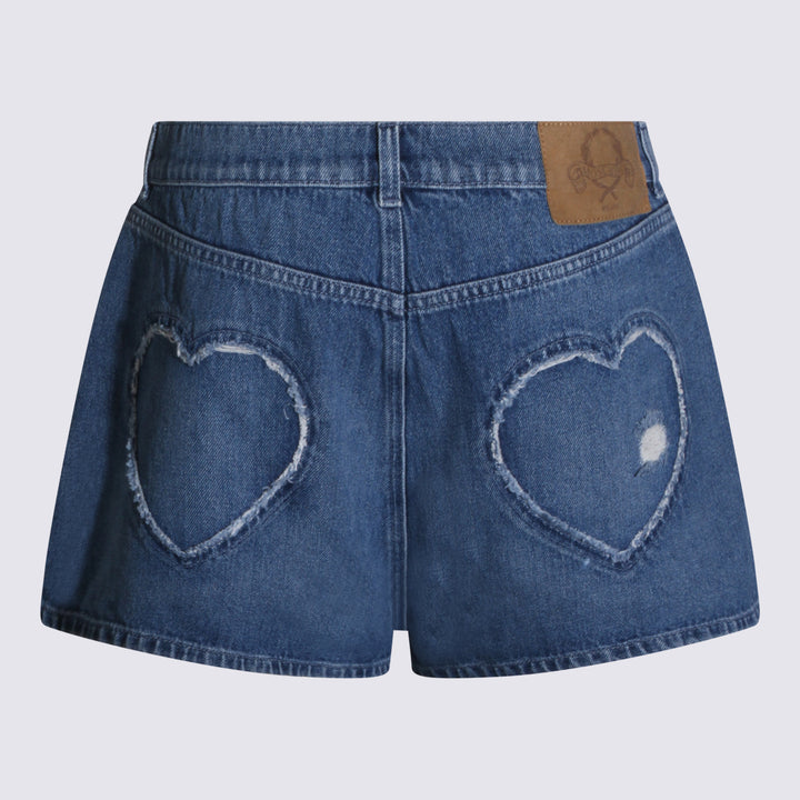 Moschino Shorts - Blu e verdi | ac3ea107e3ff871aaa14437e2a9e3b40285884cf