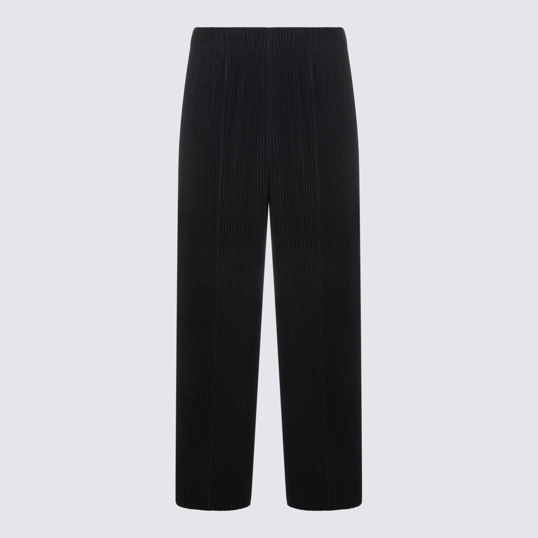 Homme Plisse Issey Miyake Trousers - Nero | 8932b914ff502cf130f1c764684ab56444d23675