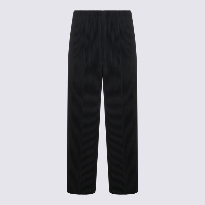 Homme Plisse Issey Miyake Trousers - Nero | 8932b914ff502cf130f1c764684ab56444d23675