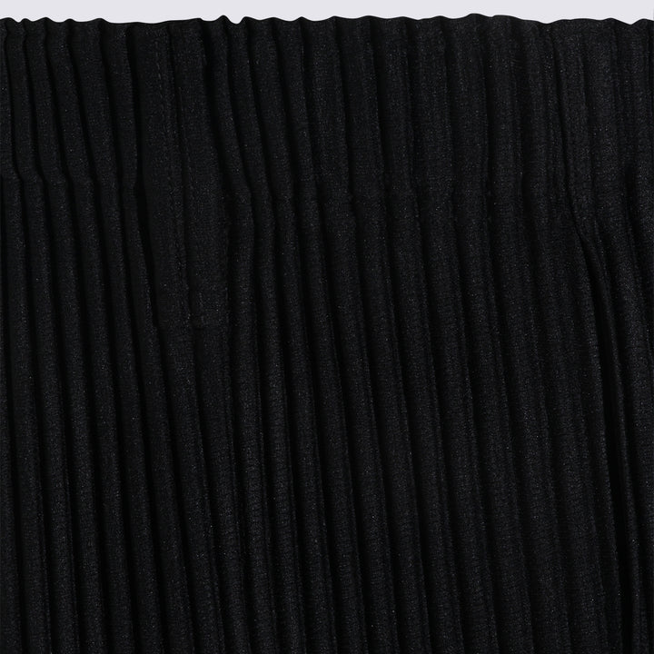 Homme Plisse Issey Miyake Trousers - Nero | 2de44cf75c90e50662e11fa458d346d14857f05b