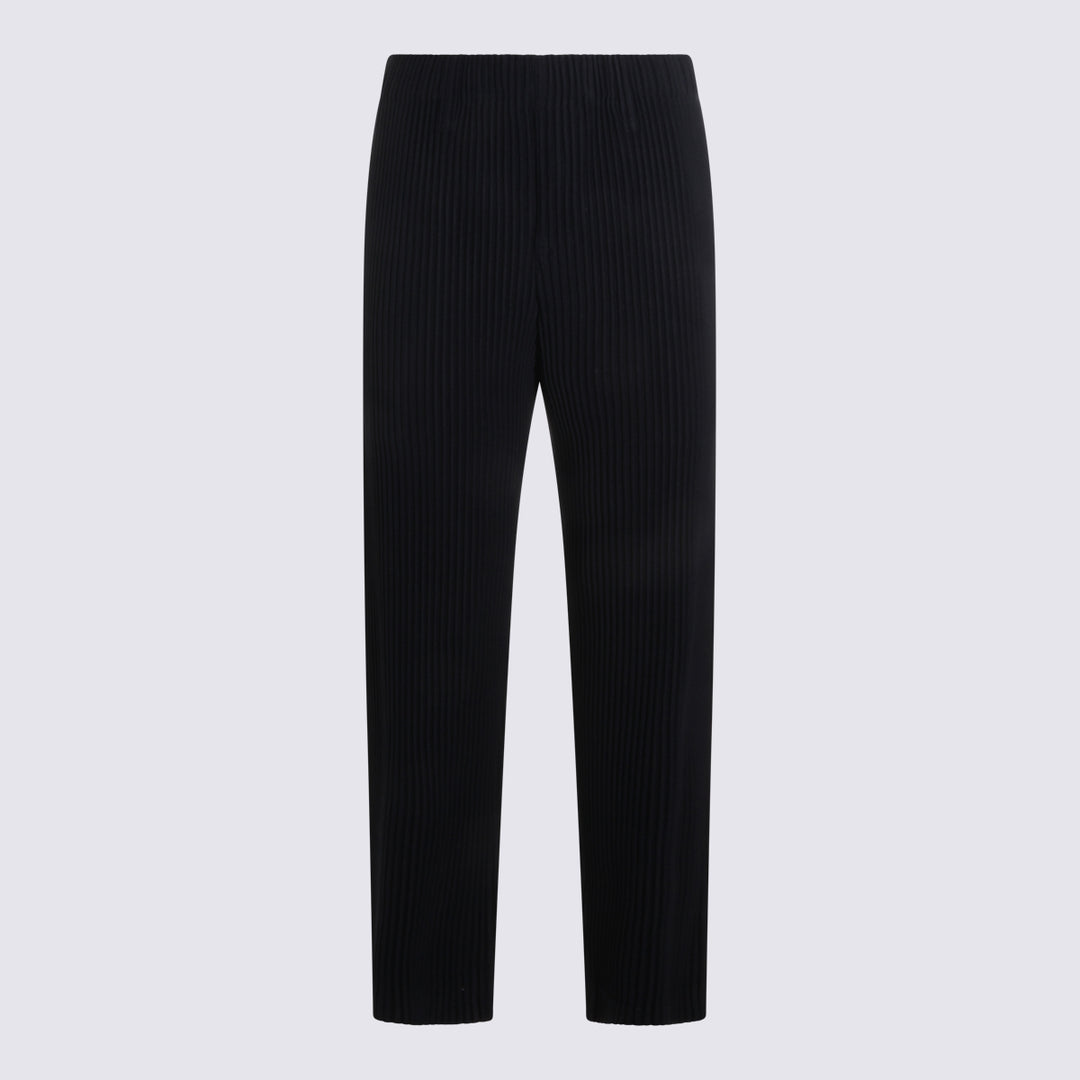 Homme Plisse Issey Miyake Trousers - Navy | 7a6f83481b3ccbc6f47865cc823395ed03342154