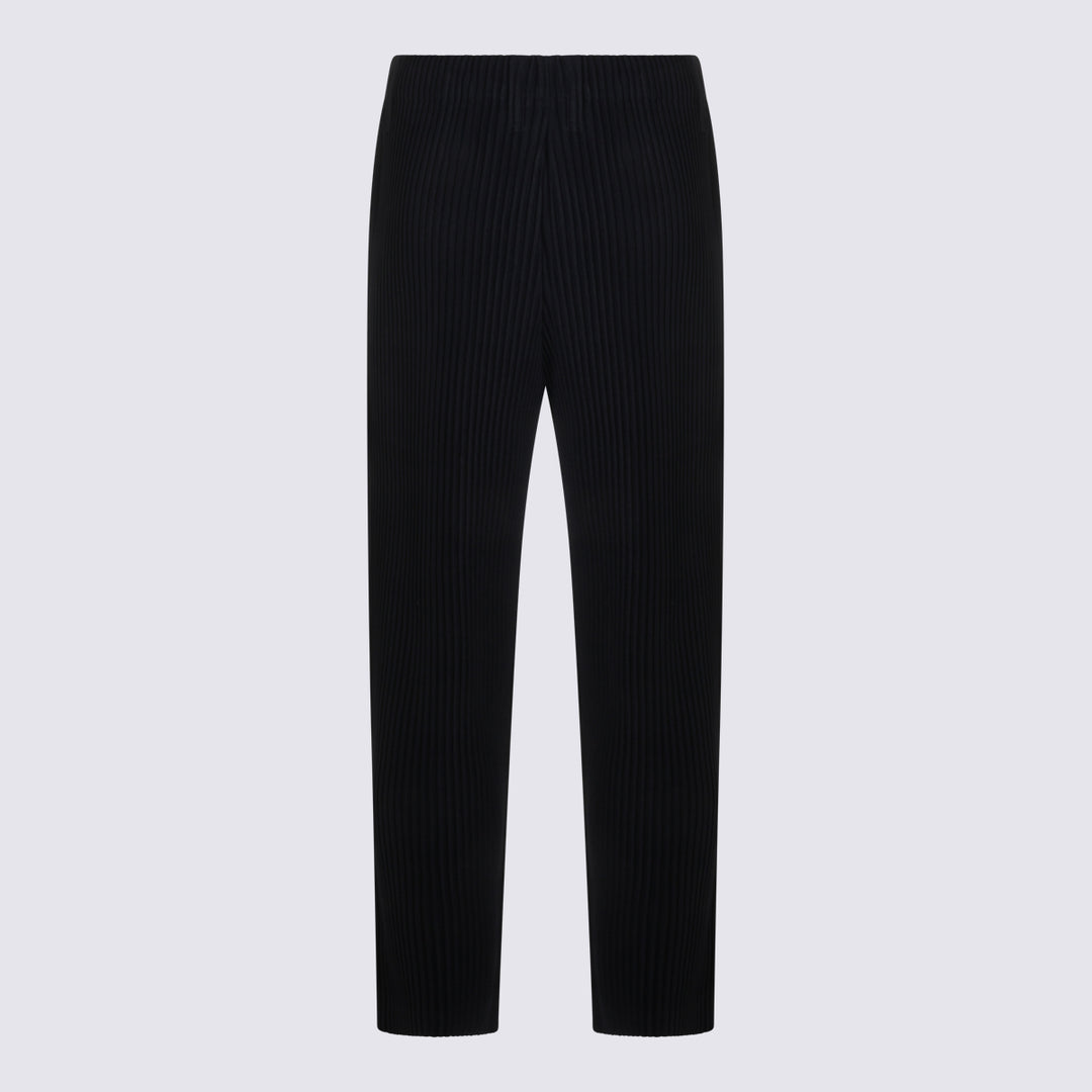 Homme Plisse Issey Miyake Trousers - Navy | 1d1c4d5c299a770e51e394034dc33005e78aba04