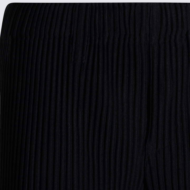 Homme Plisse Issey Miyake Trousers - Navy | 8c7c1dcfe569c2a1059c983a6ecdd44884cbd9bd