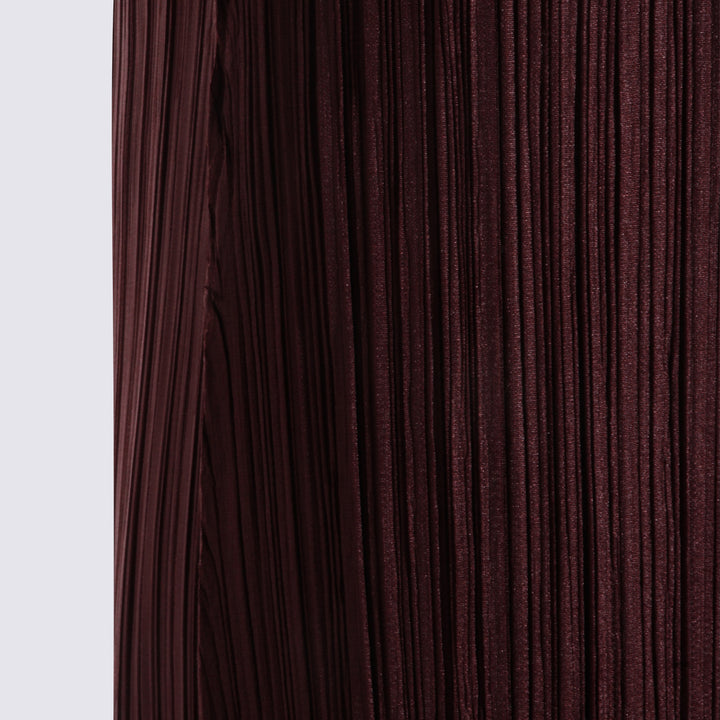 Pleats Please Issey Miyake Trousers - Marroni | 953f011bd34b40810a9f601a790be3ecc98b3e87