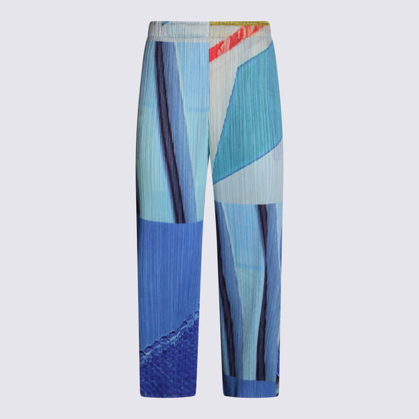 Trousers Blue/Yellow