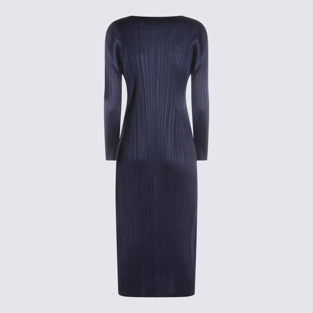 Pleats Please Issey Miyake Dresses - Dark navy | a8aaacb0c8bfa89162e7c7f9f16355e63e62c965
