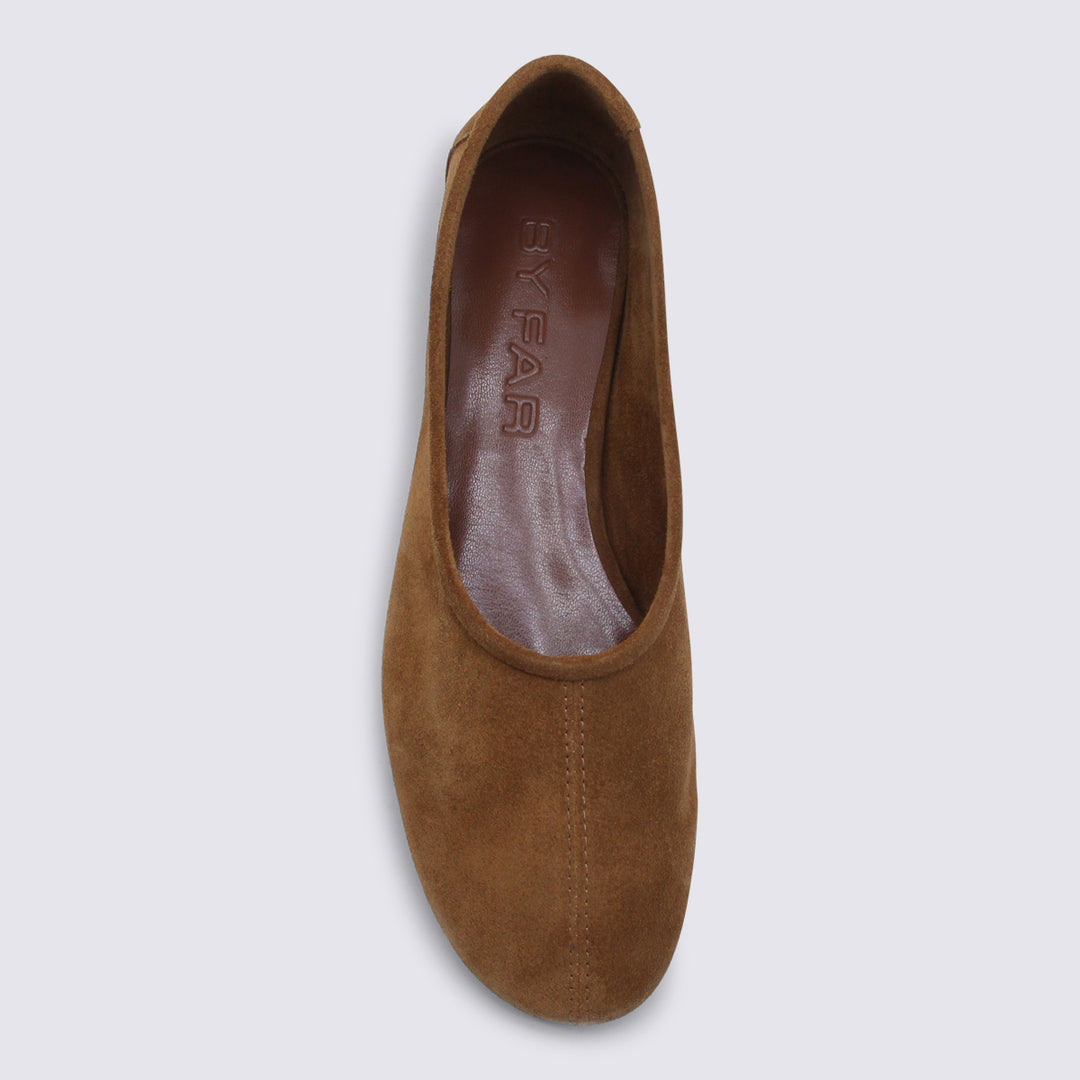 By Far Flat shoes - SUMMER TAN | 4eb3ed1eafc21a492afa4ef367a4671fb295b5f8