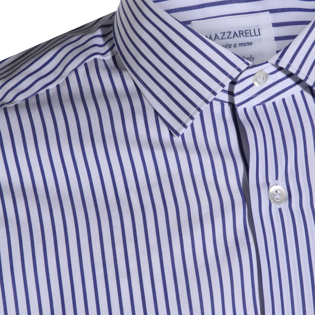 Mazzarelli Shirts - BIANCO-BLU | 0efbc2dd17c06c0f1036d5ea6290db39a22310f7