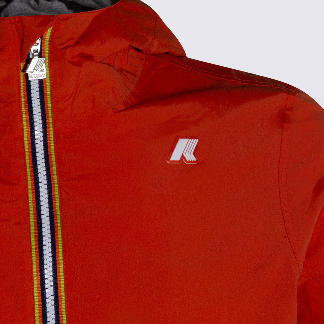 K-Way Jackets - ORANGE BROWNISH | 52a7ce844419d9ff68dbe62261c319a0a15ea7f0
