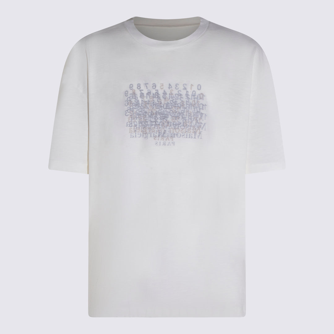 Maison Margiela T-shirts and Polos - Light and natural | 117fa10b1f10e414a706b13f0bf18e08ac044459