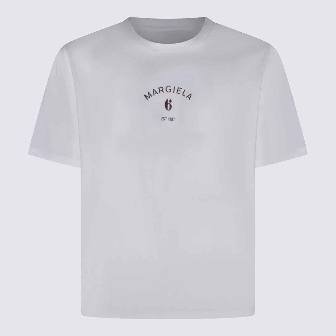 Mm6 Maison Margiela T-shirts and Polos - Bianco | d0016314e3448e51f8189987014e81e120a2aab2