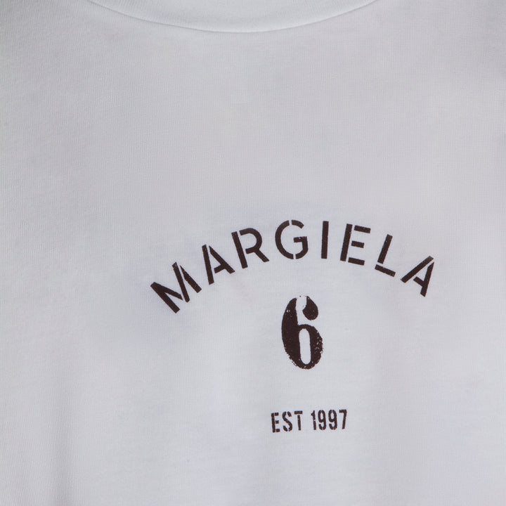 Mm6 Maison Margiela T-shirts and Polos - Bianco | a8cdec34888a4561d79face09c9db961bcf035c3