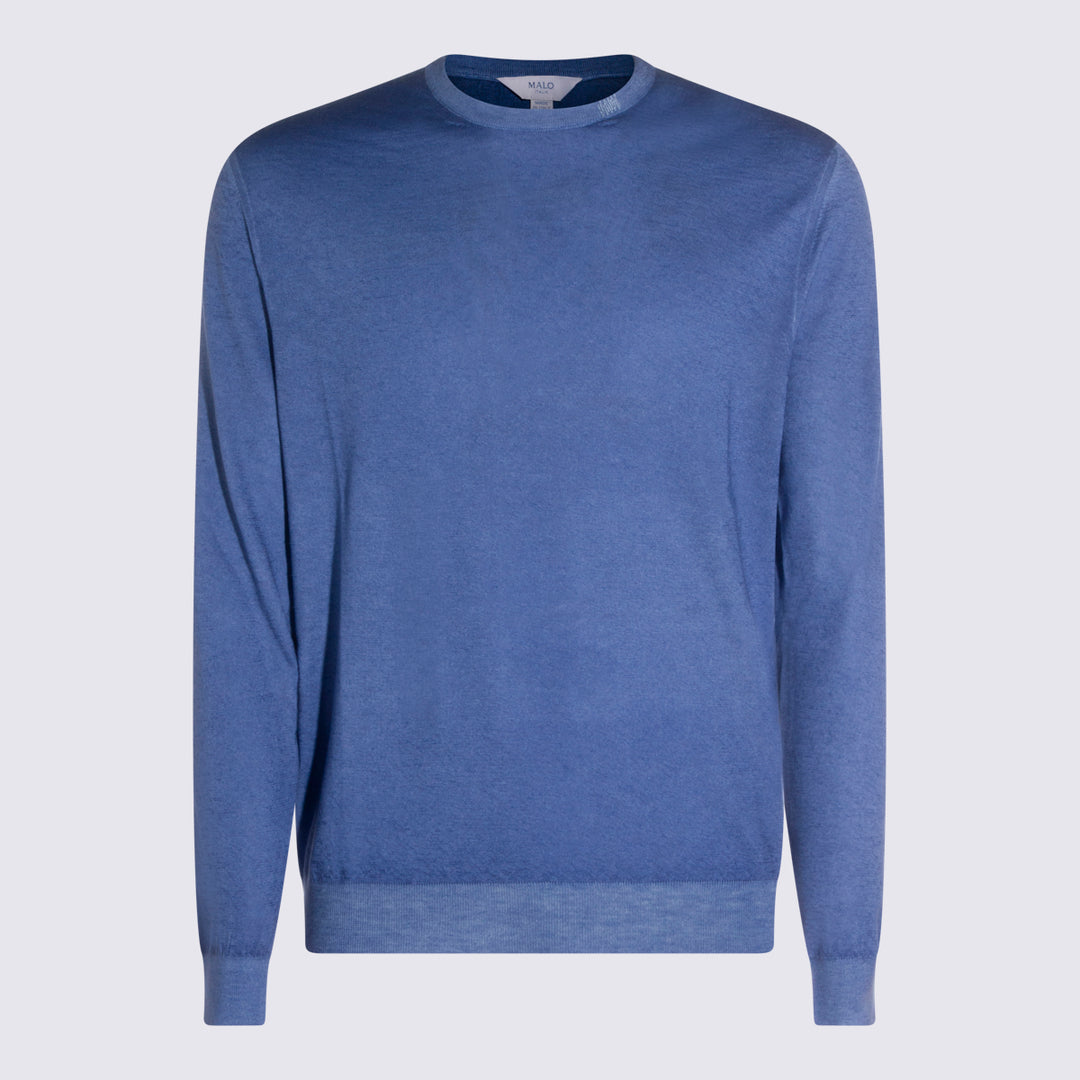 Malo Sweaters - Blu e verdi | 32ccffeac2c4b23519183fca684bdd02db14141c