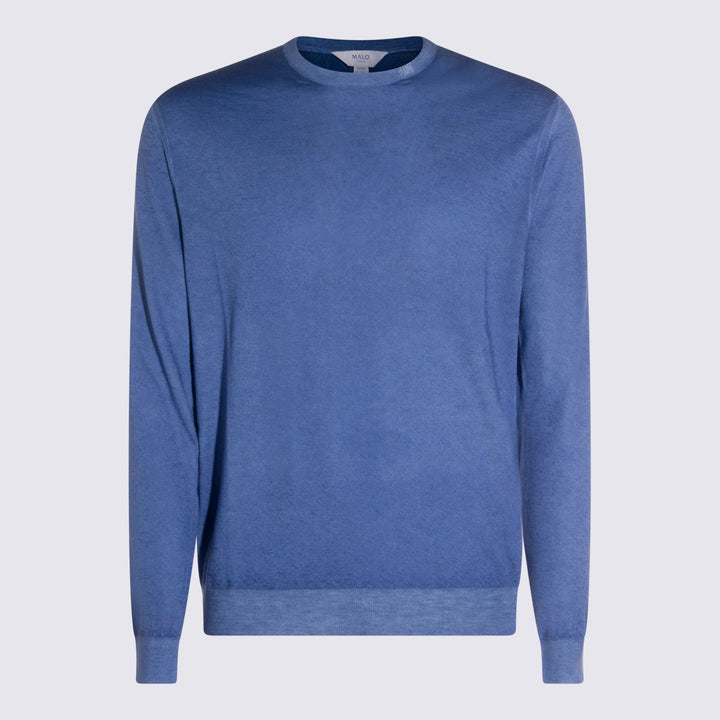 Malo Sweaters - Blu e verdi | 32ccffeac2c4b23519183fca684bdd02db14141c