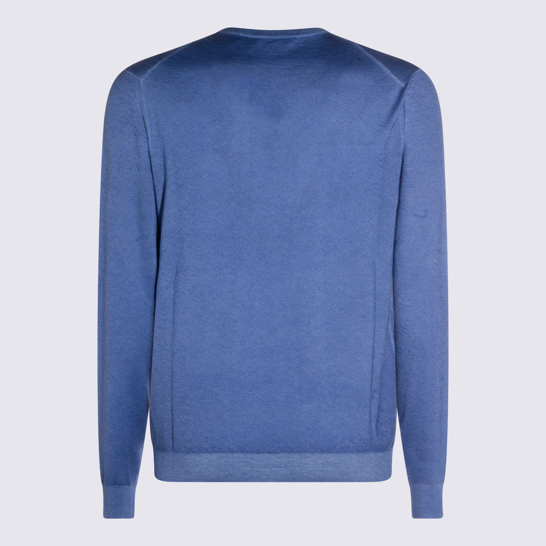 Malo Sweaters - Blu e verdi | 4e037289e79c418448fb6cb5e6f6ab8fb4a127ec