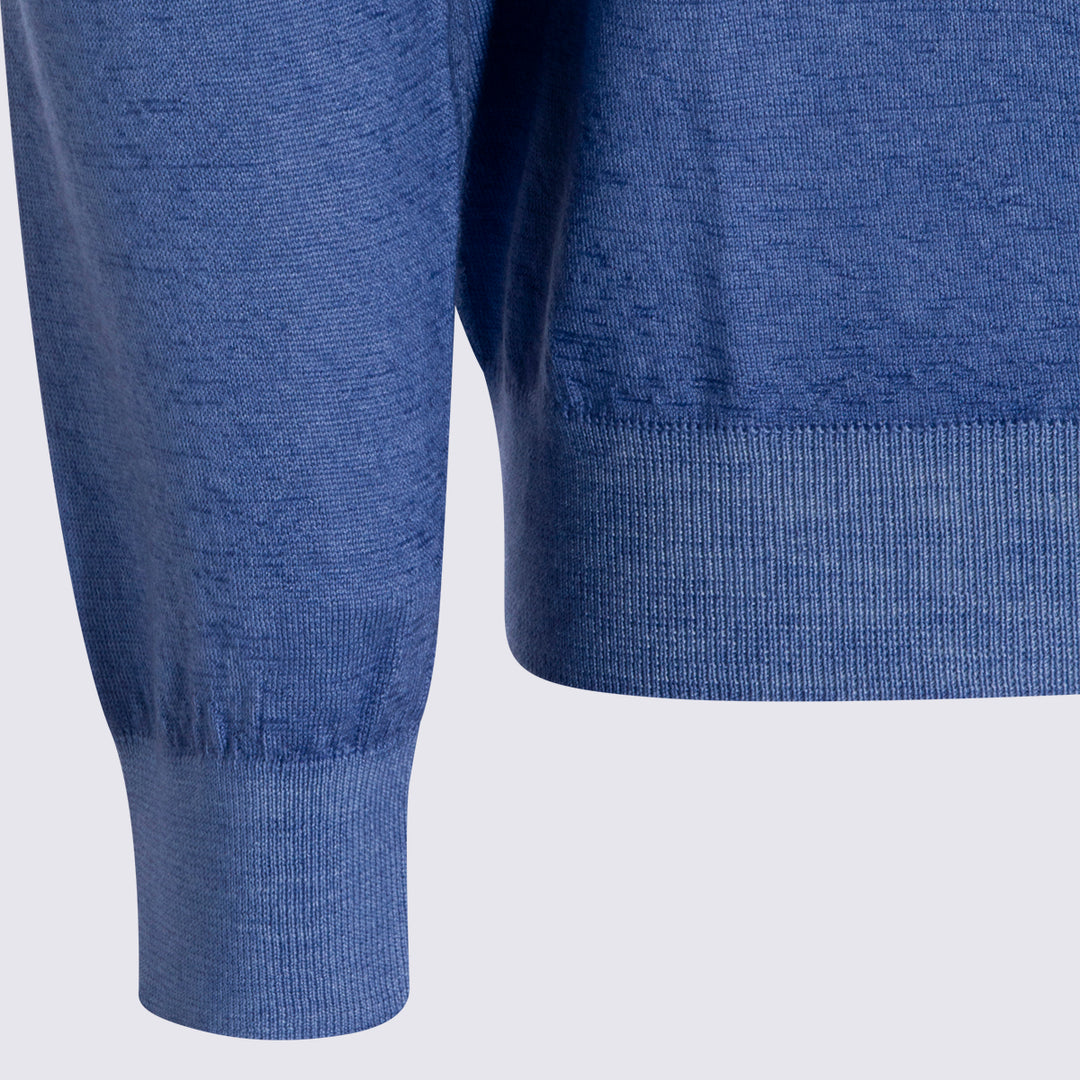 Malo Sweaters - Blu e verdi | 2cc238692bc3eec8219a456093ba711c57622308