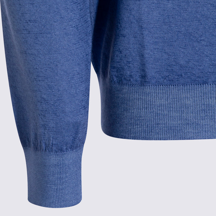 Malo Sweaters - Blu e verdi | 2cc238692bc3eec8219a456093ba711c57622308