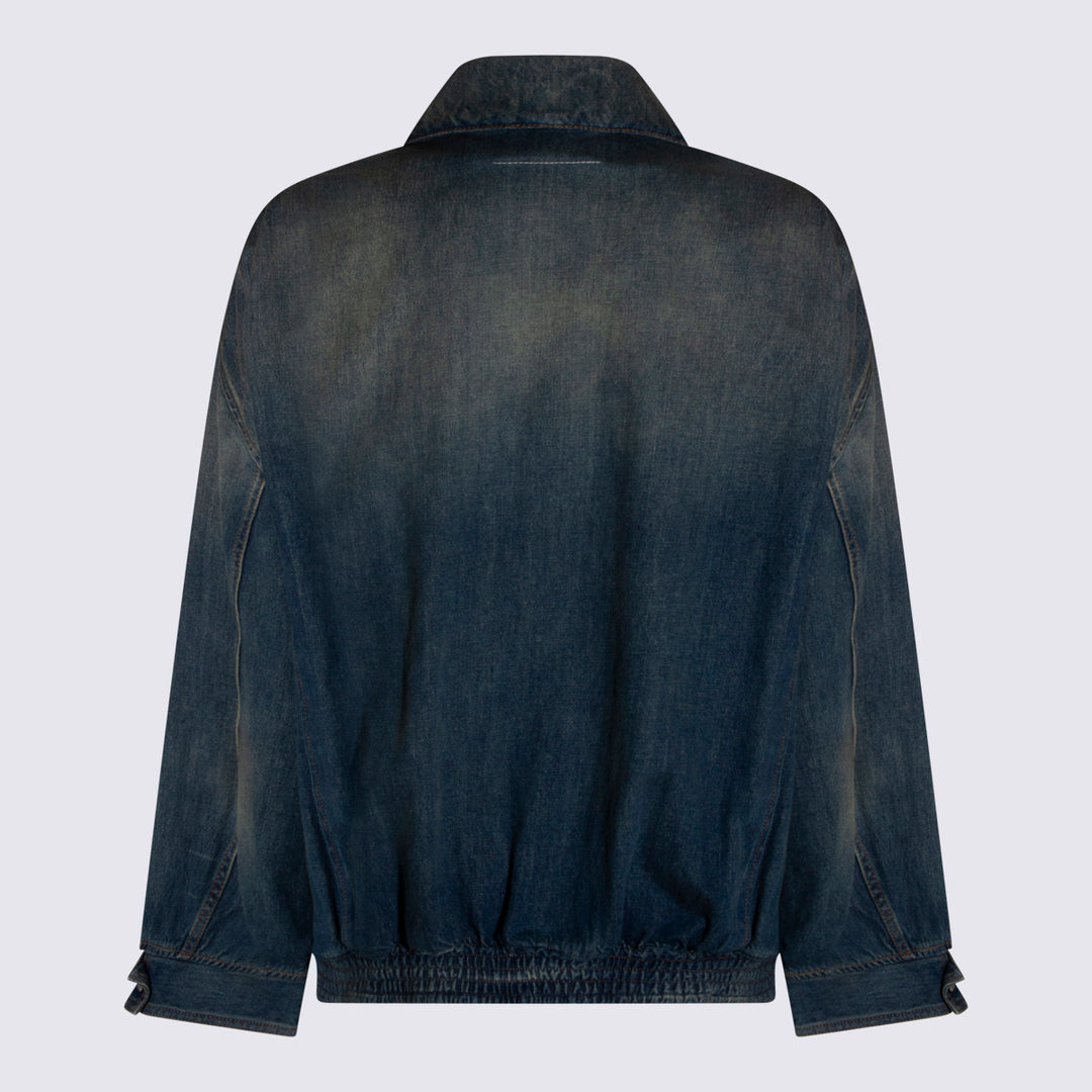 Mm6 Maison Margiela Jackets - Blu e verdi | 3878452b5c65ada2bac4ed9bb05460aa32e2af28