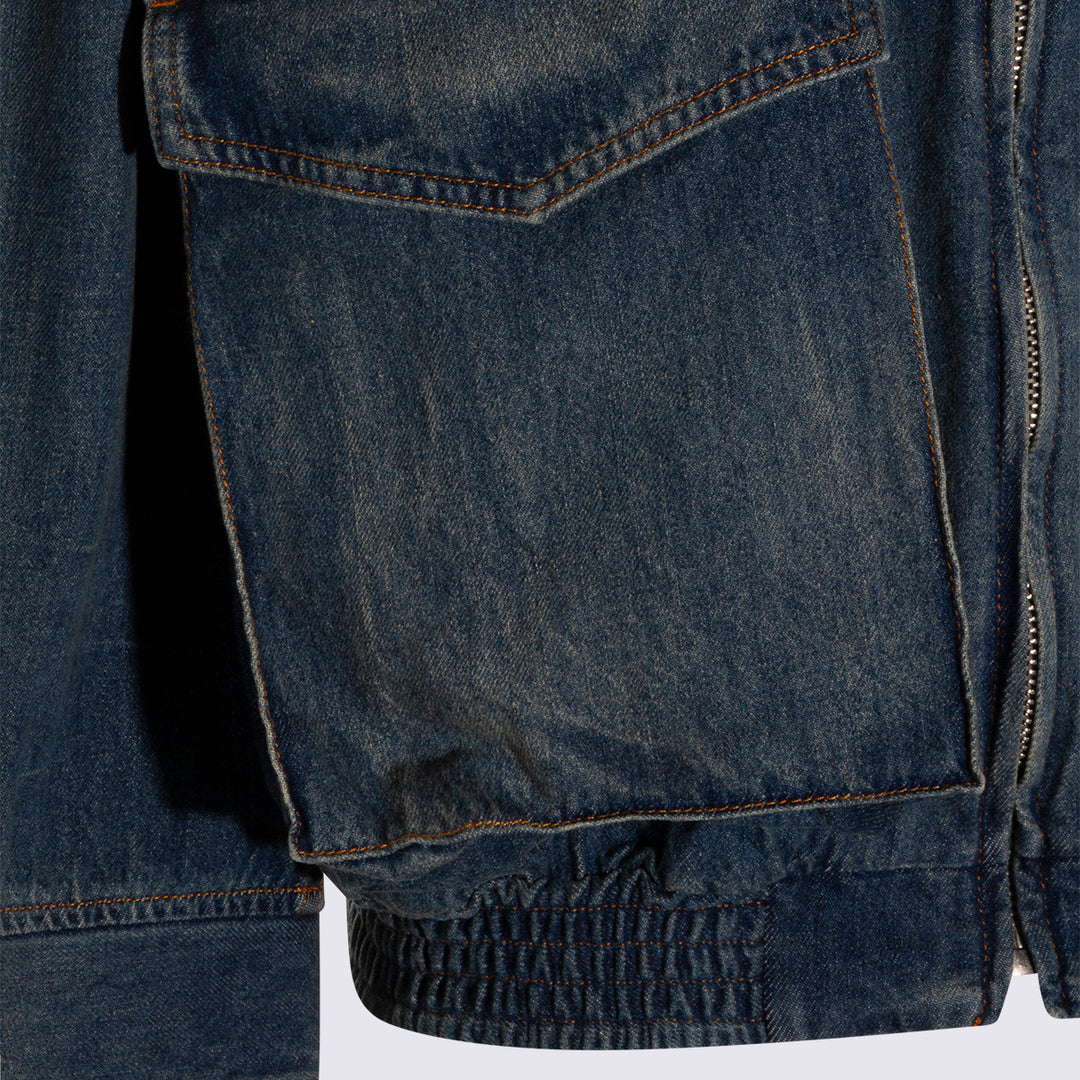 Mm6 Maison Margiela Jackets - Blu e verdi | 2357a2b0a9fcca81c08271655ba67c080289a841