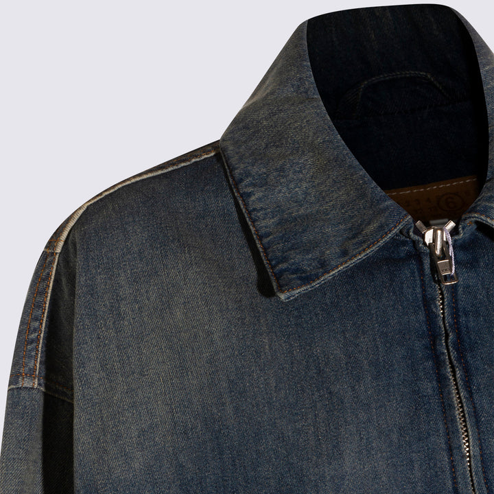 Mm6 Maison Margiela Jackets - Blu e verdi | 4745f08ae2d7a6a06cf892e9255c1bcf563b0a23