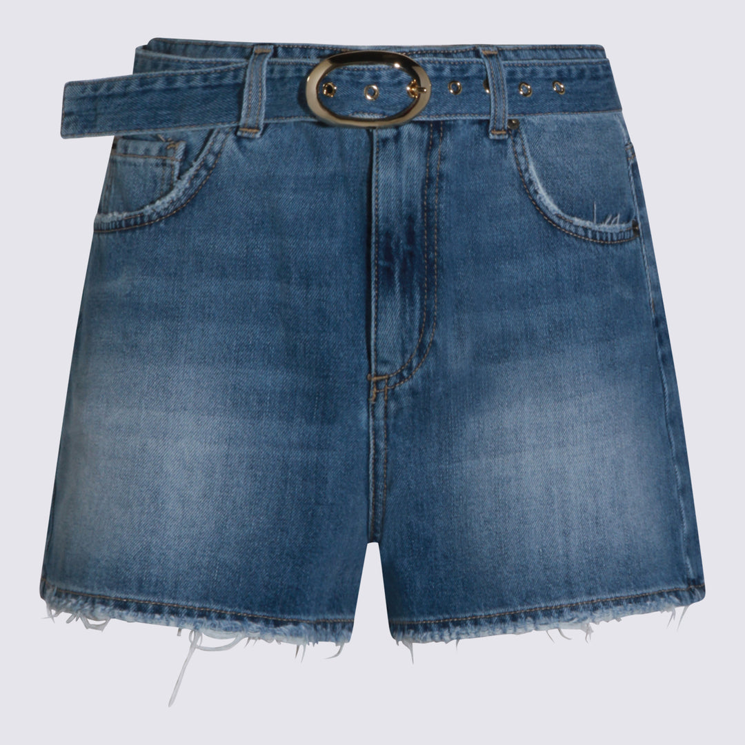 Twin-Set Shorts - DENIM CHIARO | e3bf3d7ad331be8212fff9c8bd0a345ca9f00fe6
