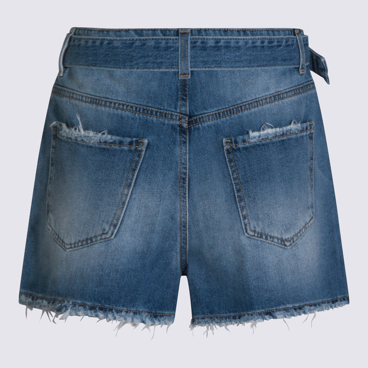 Twin-Set Shorts - DENIM CHIARO | 95a094ea3da76b5880b2f7aea7858c2f2be1afa6