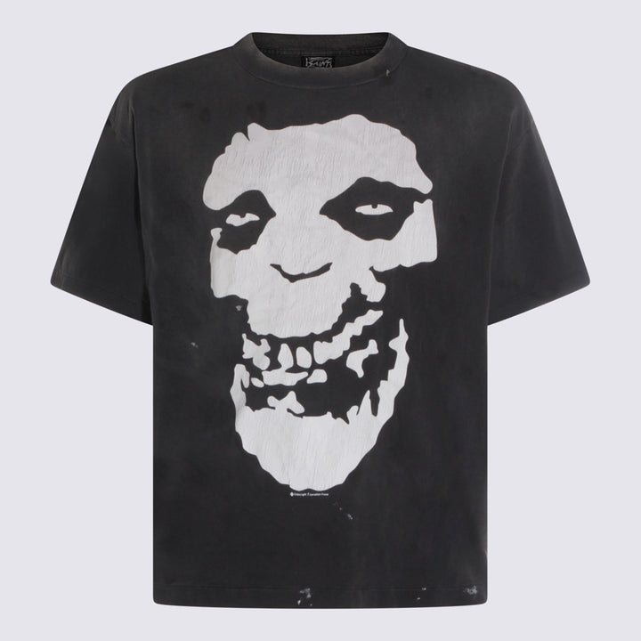 Saint Mxxxxxx T-shirts and Polos - Nero | 9d5cf2b47841de3dbc11ac122ced5ef74f364ed8