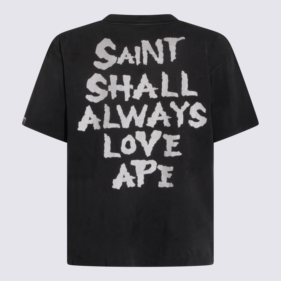 Saint Mxxxxxx T-shirts and Polos - Nero | c544553cebd5c6ddfc104636ee6c7d17442928d8