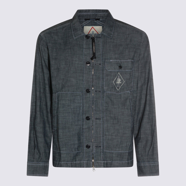 Cp Company Shirts - Indigo | e3d008fa7b65b0085be5d8775f247cb8ad0c7525
