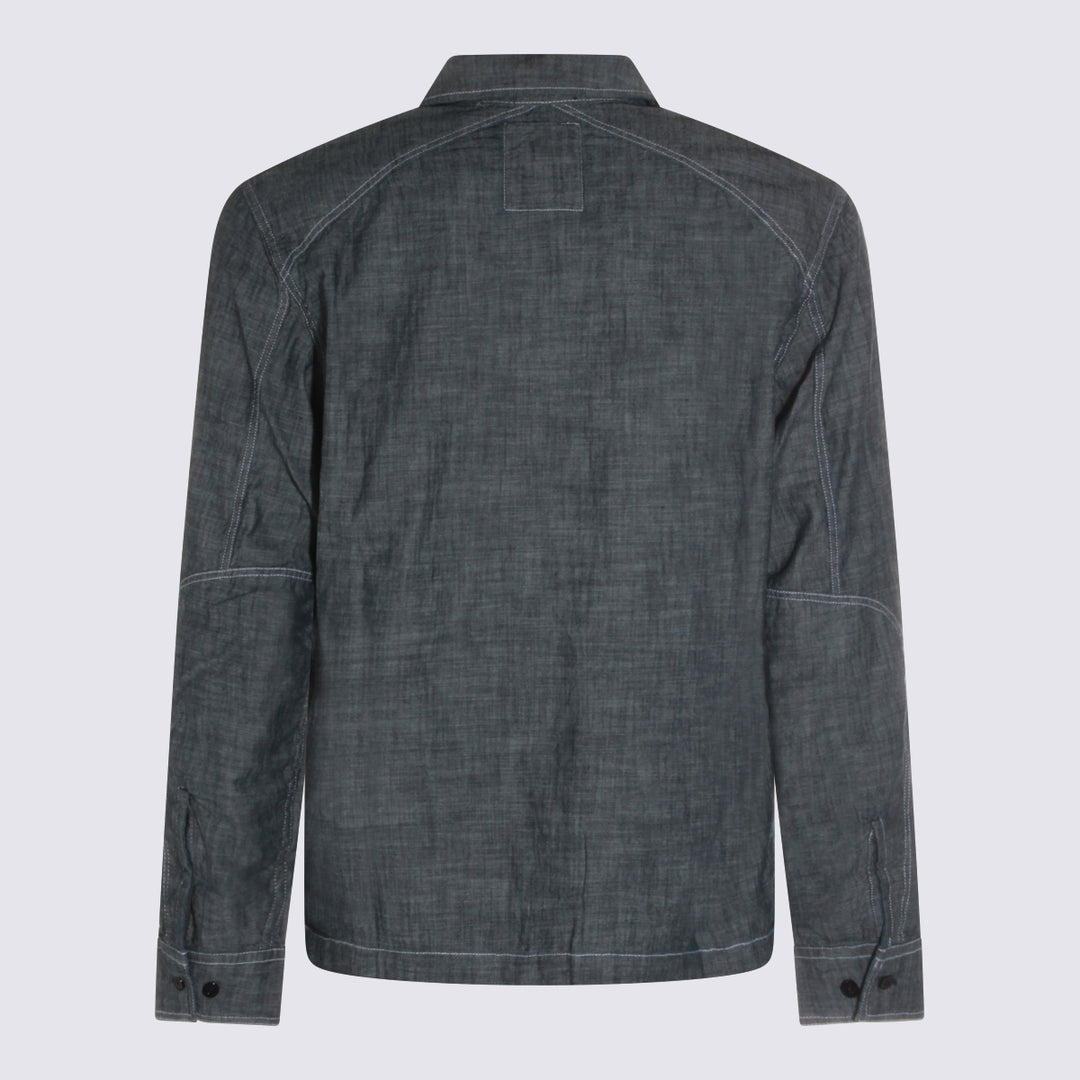 Cp Company Shirts - Indigo | 13855aaeb8a3276a2bbdeb13f73f9903df18e3d7