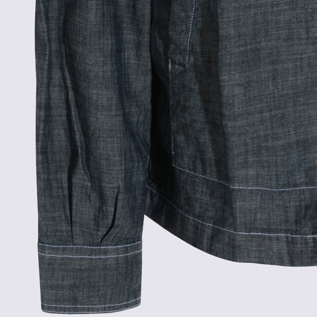 Cp Company Shirts - Indigo | bc466115707382af2ad14594307c80bd7ee0fe8f