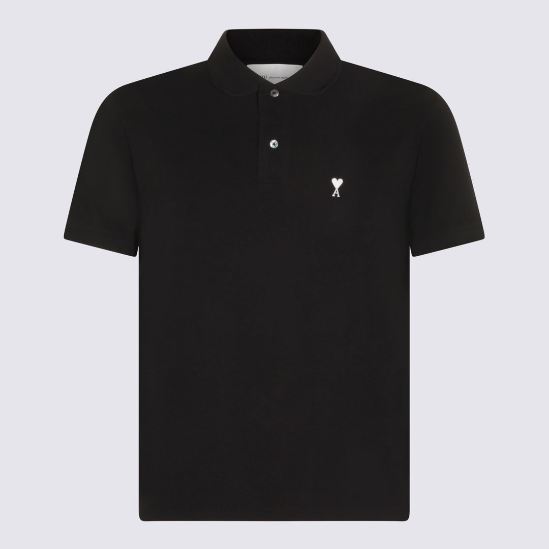 Ami Paris T-shirts and Polos - Nero | 0097cca40d09de34f1e25f074b2220c03338faad