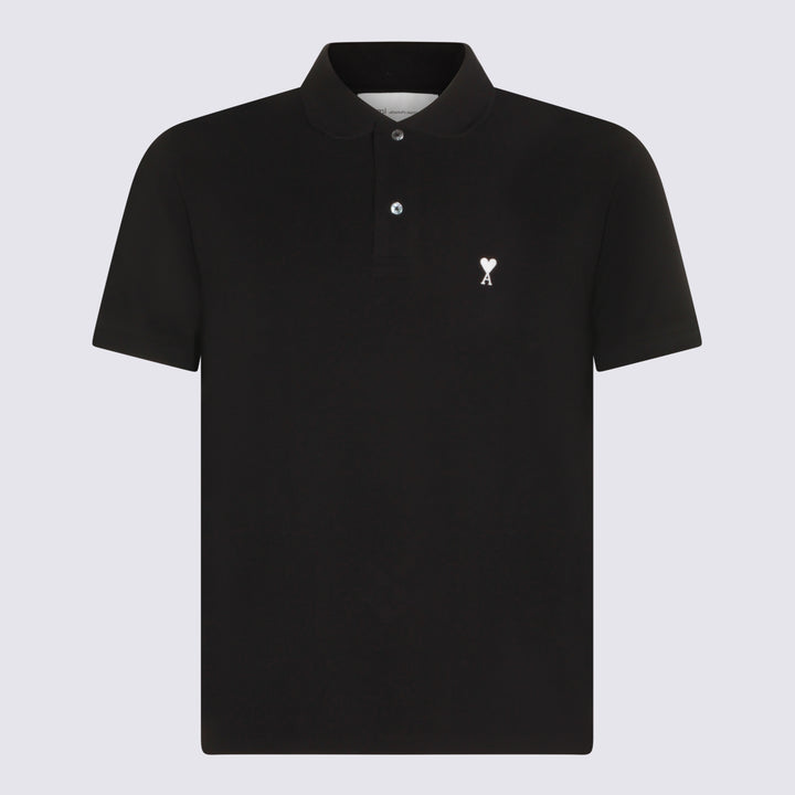 Ami Paris T-shirts and Polos - Nero | 0097cca40d09de34f1e25f074b2220c03338faad