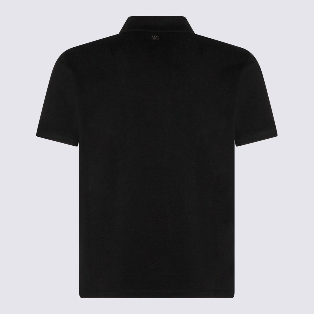 Ami Paris T-shirts and Polos - Nero | feb9ae5e461bcbc9345f4756f8950b0919963cb0