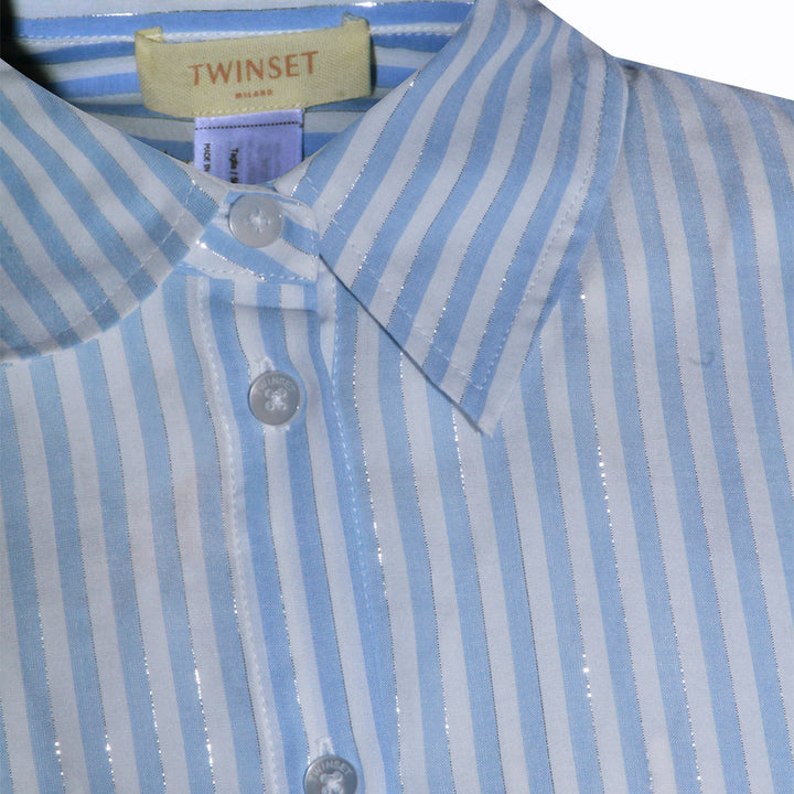 Twin-Set Shirts - RIGA AZZURRO | 8e475ea69048b61b147d095e59064c14d1c4f6ae