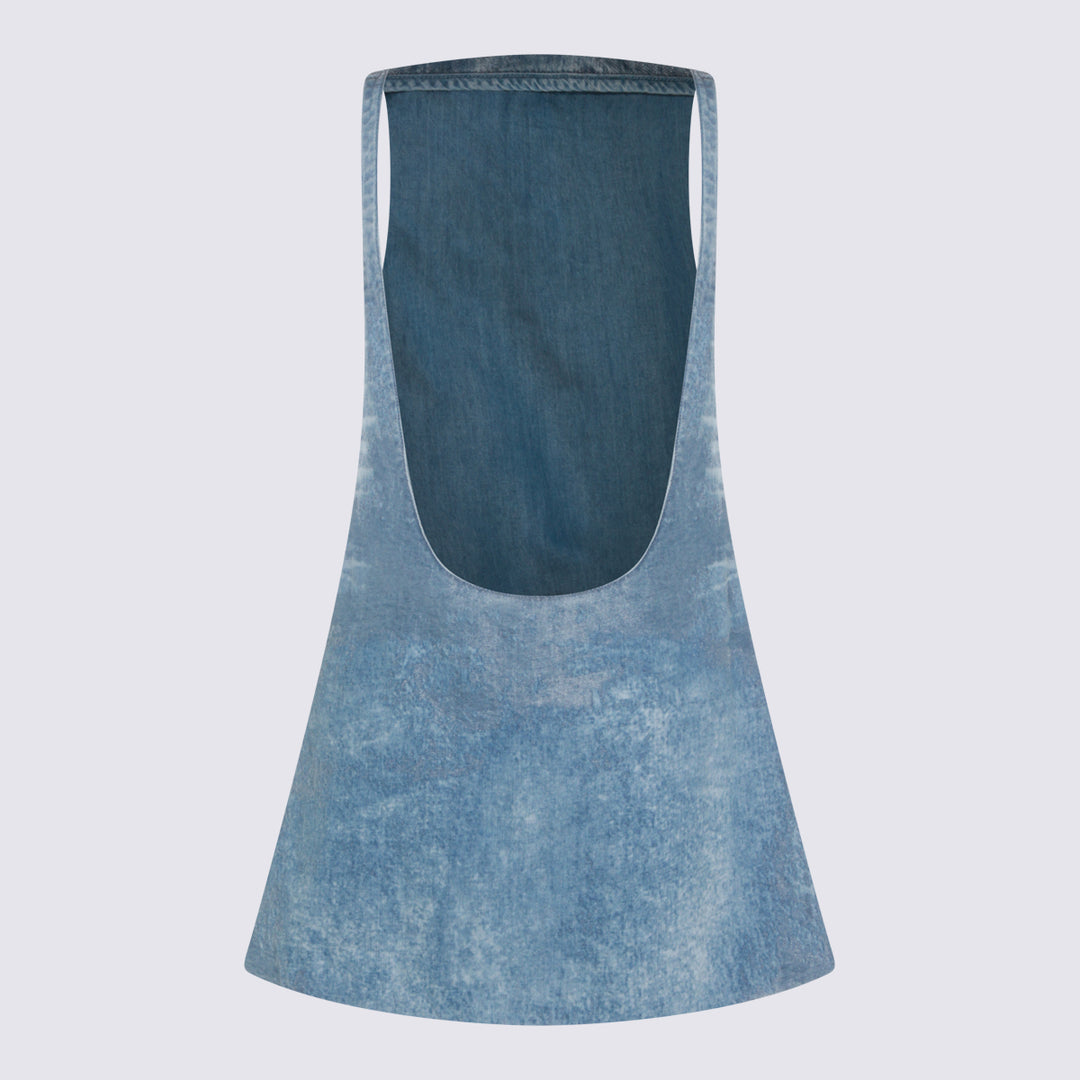 Diesel Dresses - Blu e verdi | d46d81b1c1e997cf7347a8cf6b204642087845b0