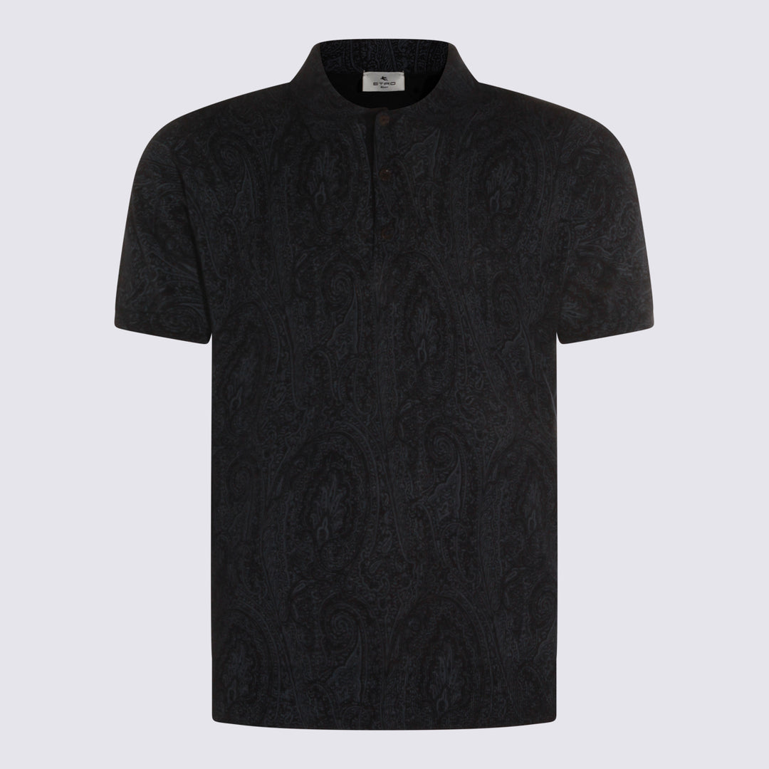 Etro T-shirts and Polos - Blu e verdi | 6d128ac03aa514dbf91e78c7c8713460bbc7d6ac